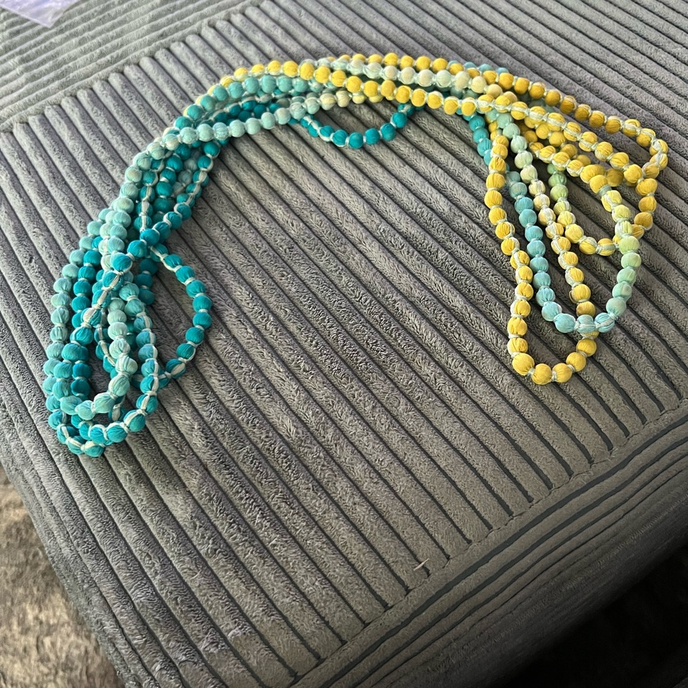 Fabric Necklace